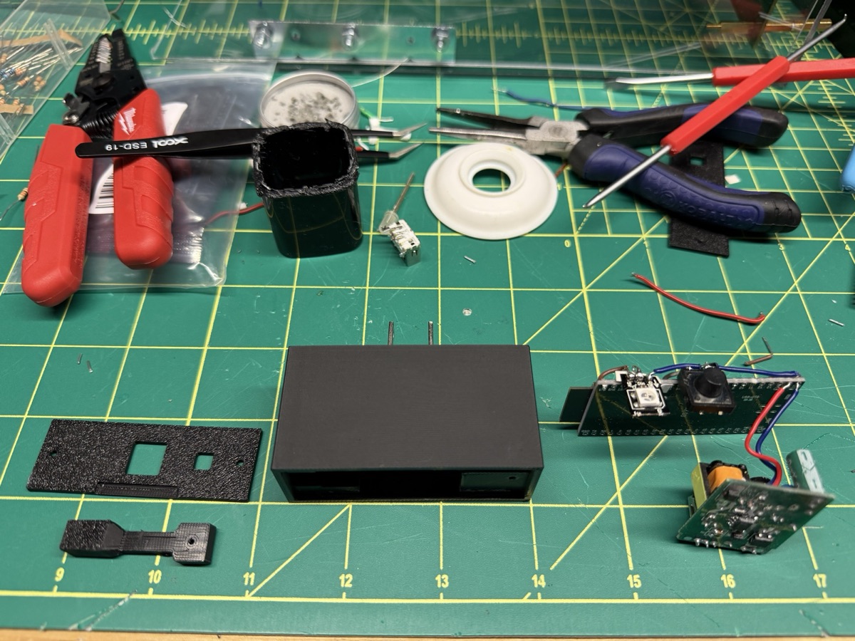 All final parts laid out